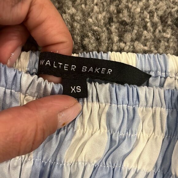 Walter Baker Gingham Top  - Picture 2 of 8